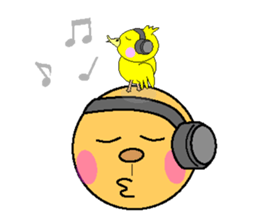 anri & chick sticker #2272977