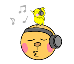 anri & chick sticker #2272977