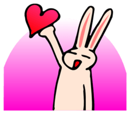 With a dog and a rabbit and a bear sticker #2273052