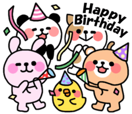 Happy birthday to you! sticker #2273110