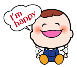 Baby club Mumi Part2 English use sticker #2273185