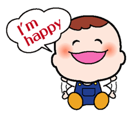 Baby club Mumi Part2 English use sticker #2273185