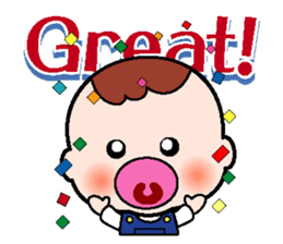 Baby club Mumi Part2 English use sticker #2273186