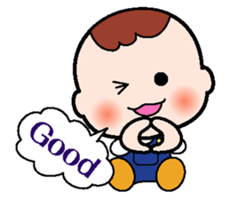 Baby club Mumi Part2 English use sticker #2273190