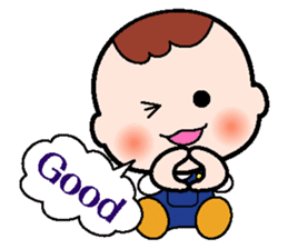 Baby club Mumi Part2 English use sticker #2273190