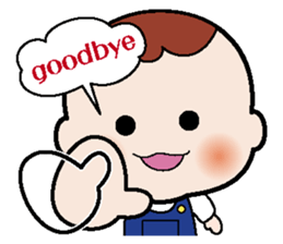 Baby club Mumi Part2 English use sticker #2273194