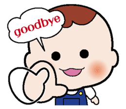 Baby club Mumi Part2 English use sticker #2273194