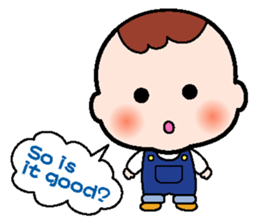 Baby club Mumi Part2 English use sticker #2273196