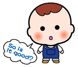 Baby club Mumi Part2 English use sticker #2273196