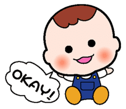 Baby club Mumi Part2 English use sticker #2273197