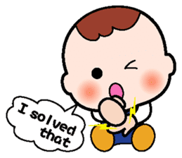 Baby club Mumi Part2 English use sticker #2273198