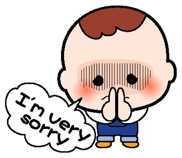 Baby club Mumi Part2 English use sticker #2273202