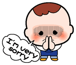 Baby club Mumi Part2 English use sticker #2273202