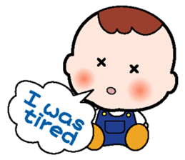 Baby club Mumi Part2 English use sticker #2273203