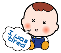 Baby club Mumi Part2 English use sticker #2273203