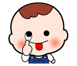 Baby club Mumi Part2 English use sticker #2273206