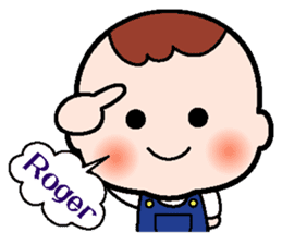 Baby club Mumi Part2 English use sticker #2273209