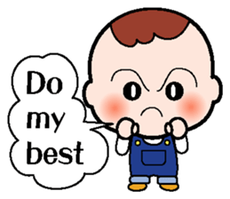 Baby club Mumi Part2 English use sticker #2273210