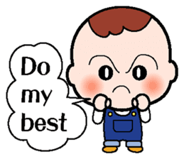 Baby club Mumi Part2 English use sticker #2273210