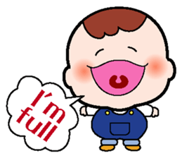 Baby club Mumi Part2 English use sticker #2273211