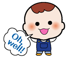 Baby club Mumi Part2 English use sticker #2273213