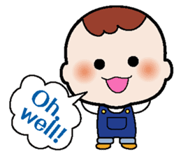 Baby club Mumi Part2 English use sticker #2273213