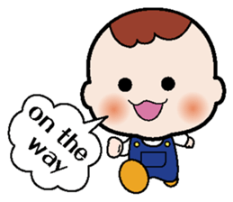 Baby club Mumi Part2 English use sticker #2273218