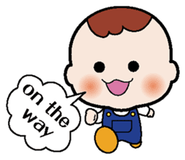 Baby club Mumi Part2 English use sticker #2273218