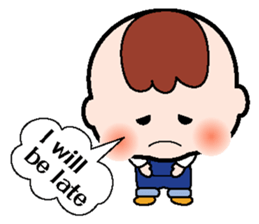 Baby club Mumi Part2 English use sticker #2273219