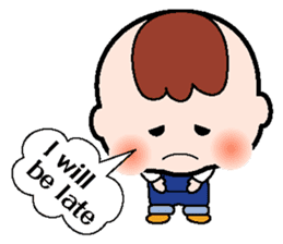 Baby club Mumi Part2 English use sticker #2273219