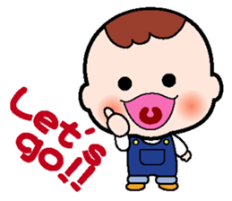 Baby club Mumi Part2 English use sticker #2273220