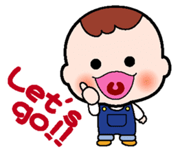 Baby club Mumi Part2 English use sticker #2273220