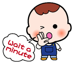 Baby club Mumi Part2 English use sticker #2273221