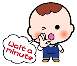 Baby club Mumi Part2 English use sticker #2273221