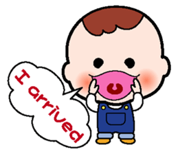 Baby club Mumi Part2 English use sticker #2273223