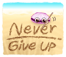 Sand Writing & Hermit Crab (Int'l) sticker #2273461