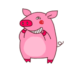 big big pig sticker #2273818
