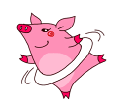 big big pig sticker #2273824