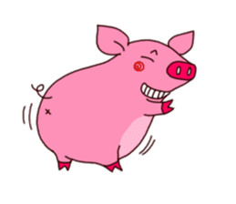 big big pig sticker #2273834