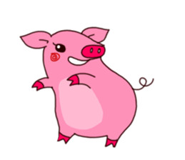 big big pig sticker #2273837