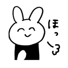 Salmon roe rabbit sticker #2274367