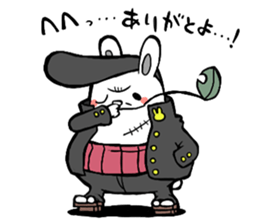 Thank you rabbits sticker #2274581