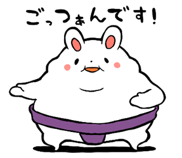 Thank you rabbits sticker #2274583