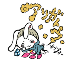 Thank you rabbits sticker #2274598