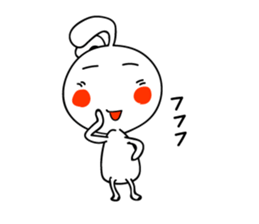 White Kokopelli  3 sticker #2274947