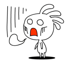 White Kokopelli  3 sticker #2274948