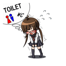 Life of geek Schoolgirls sticker #2275010