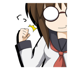 Life of geek Schoolgirls sticker #2275014