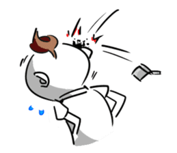 Bianbian boy of Summer Letter sticker #2275035