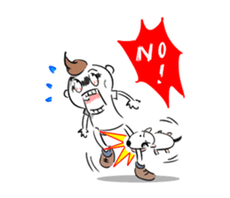 Bianbian boy of Summer Letter sticker #2275038